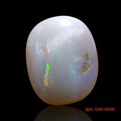 4.00 Cts Natural Australian Fire Opal Loose Gemstone Oval Cabochon 15x12x4 mm AD-817