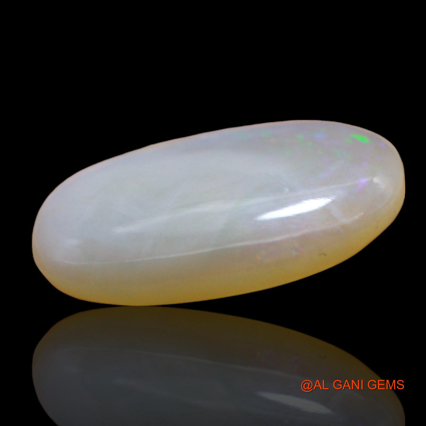 Natural Untreated Fire Opal Loose Gemstone Oval Cabochon From Australia 4.00 Cts 16x11x3 mm AD-818