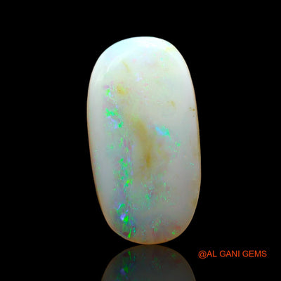 4.00 Cts Natural Australian Fire Opal Loose Gemstone Oval Cabochon 17x9x4 mm AD-819