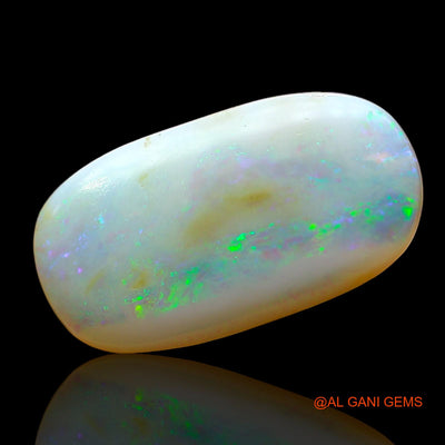 4.00 Cts Natural Australian Fire Opal Loose Gemstone Oval Cabochon 17x9x4 mm AD-819