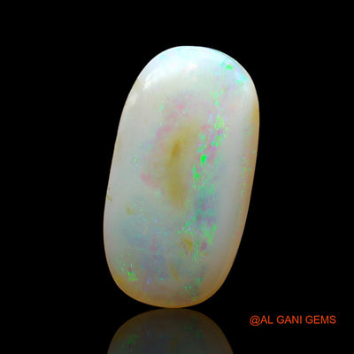 4.00 Cts Natural Australian Fire Opal Loose Gemstone Oval Cabochon 17x9x4 mm AD-819