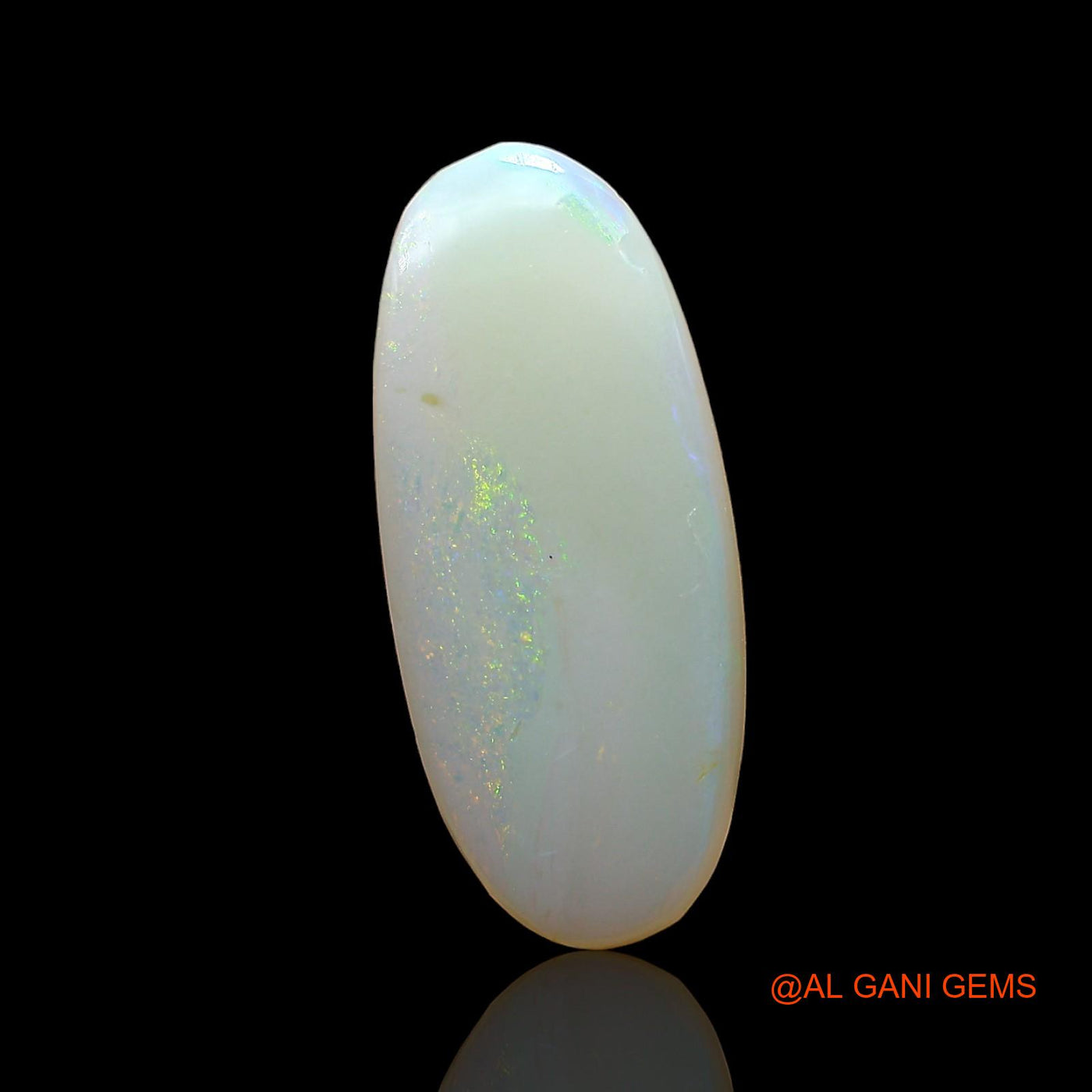3.00 Cts Natural Australian Fire Opal Loose Gemstone Oval Cabochon 19x8x3 mm AD-820