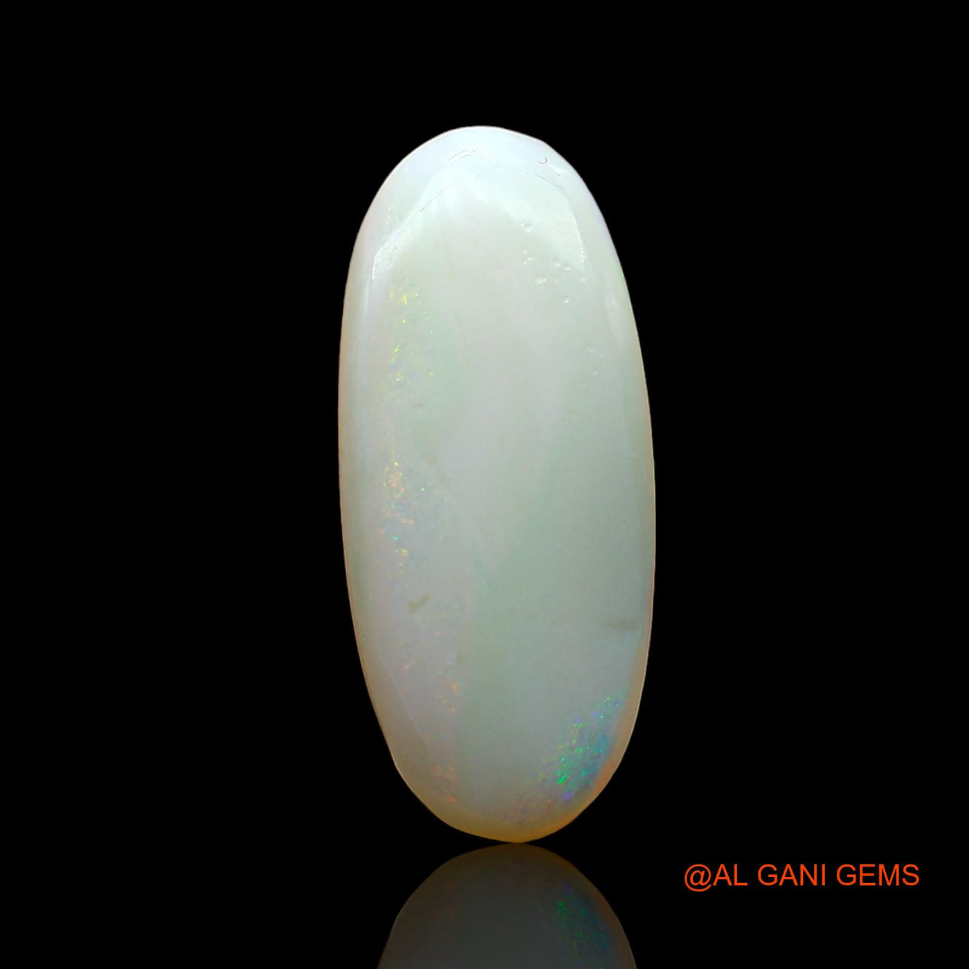 3.00 Cts Natural Australian Fire Opal Loose Gemstone Oval Cabochon 19x8x3 mm AD-820
