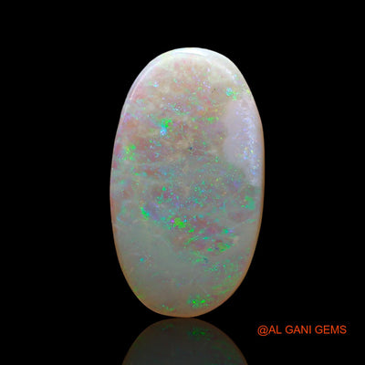 3.00 Cts Natural Australian Fire Opal Loose Gemstone Oval Cabochon 17x10x2 mm AD-821