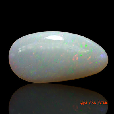 3.00 Cts Natural Australian Fire Opal Loose Gemstone Fancy Cabochon 18x9x4 mm AD-823