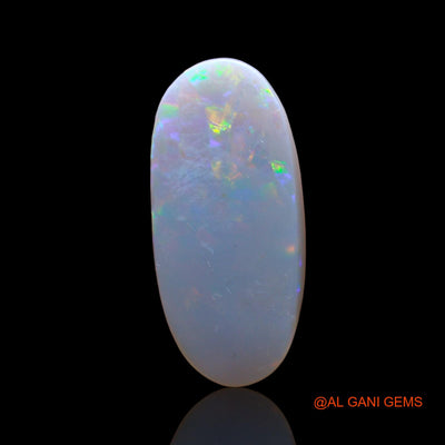 Natural Untreated Fire Opal Loose Gemstone Oval Cabochon From Australia 3.00 Cts 19x9x2 mm AD-824