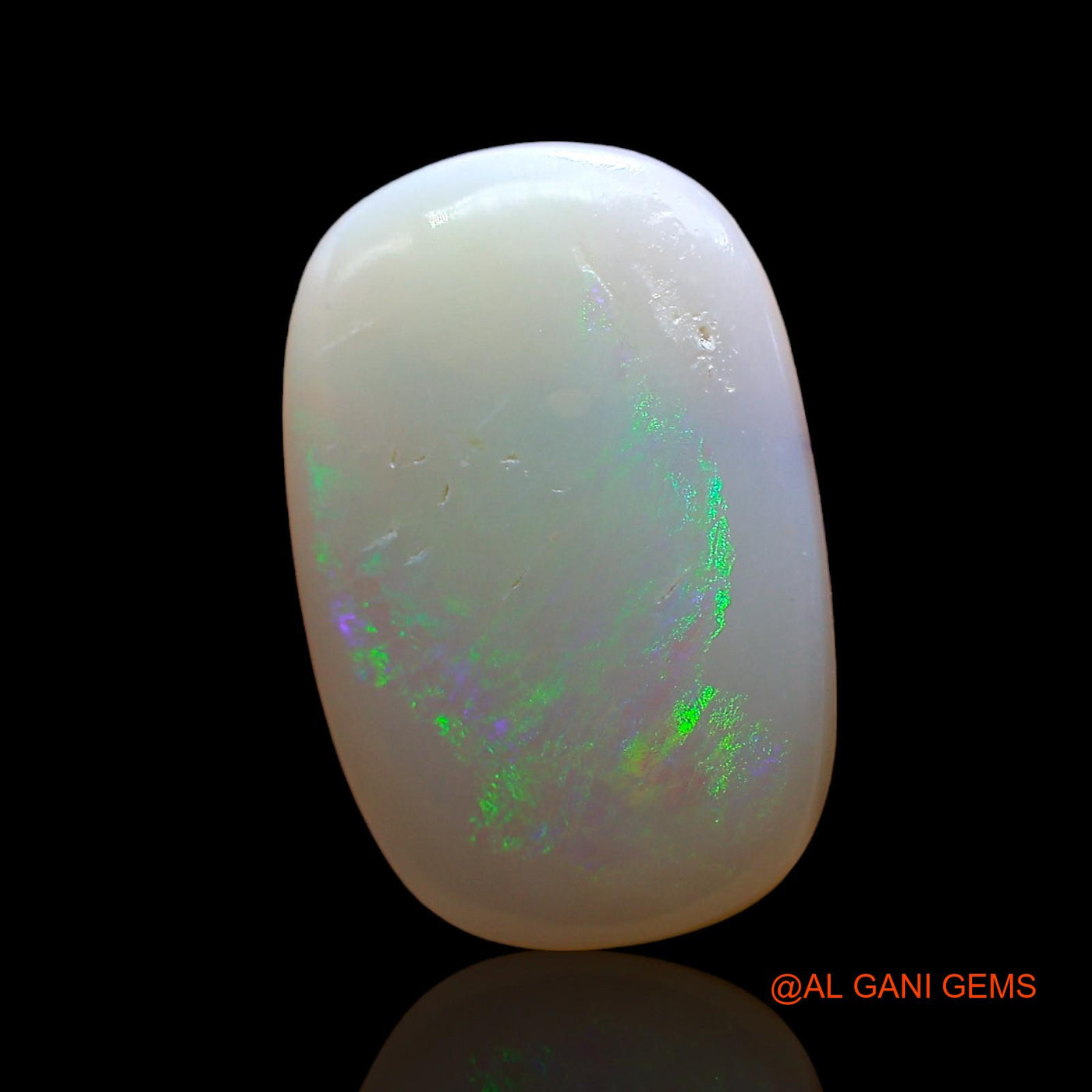 Natural Untreated Fire Opal Loose Gemstone Oval Cabochon From Australia 4.00 Cts 16x11x3 mm AD-825