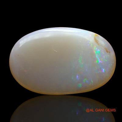 4.00 Cts Natural Australian Fire Opal Loose Gemstone Oval Cabochon 17x11x3 mm AD-826