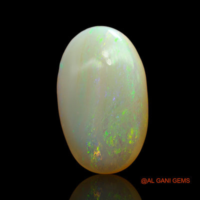 3.00 Cts Natural Australian Fire Opal Loose Gemstone Oval Cabochon 16x10x3 mm AD-828