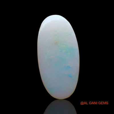 2.00 Cts Natural Australian Fire Opal Loose Gemstone Oval Cabochon 17x8x2 mm AD-830