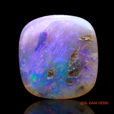 4.00 Cts Unheated Australian Fire Opal Loose Gemstone Oval Cabochon Natural 14x13x2 mm AD-831