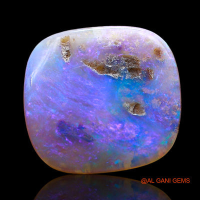 4.00 Cts Unheated Australian Fire Opal Loose Gemstone Oval Cabochon Natural 14x13x2 mm AD-831