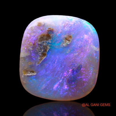 4.00 Cts Unheated Australian Fire Opal Loose Gemstone Oval Cabochon Natural 14x13x2 mm AD-831