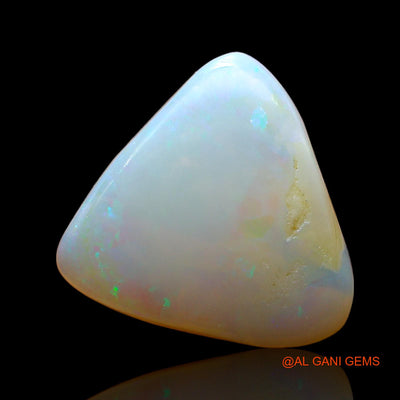 4.00 Cts Natural Australian Fire Opal Loose Gemstone Trillion Cabochon 13x13x4 mm AD-832