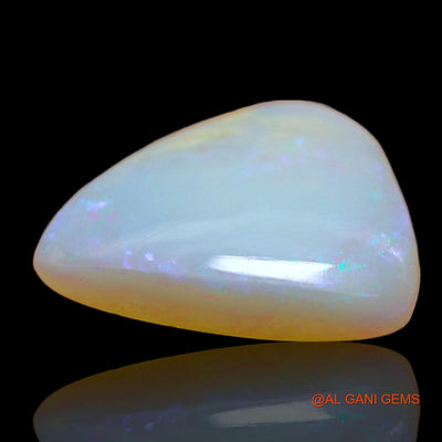 4.00 Cts Natural Australian Fire Opal Loose Gemstone Trillion Cabochon 13x13x4 mm AD-832