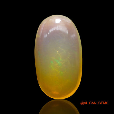 6.00 Cts Natural Australian Fire Opal Loose Gemstone Oval Cabochon 17x9x5 mm AD-833