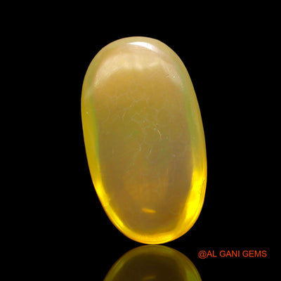 6.00 Cts Natural Australian Fire Opal Loose Gemstone Oval Cabochon 17x9x5 mm AD-833