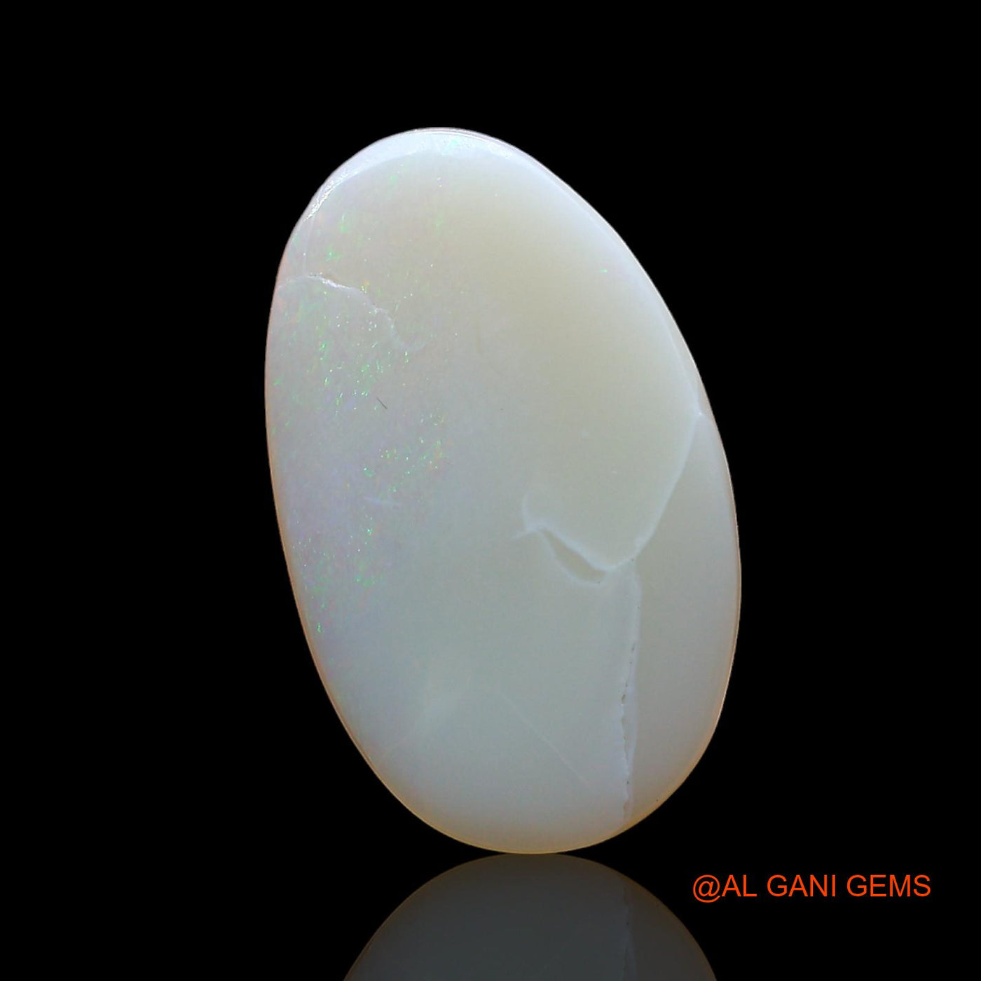 2.00 Cts Natural Australian Fire Opal Loose Gemstone Oval Cabochon 16x10x2 mm AD-834