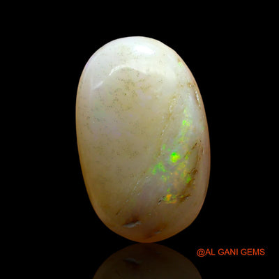 Natural Untreated Fire Opal Loose Gemstone Oval Cabochon From Australia 5.00 Cts 16x10x4 mm AD-835