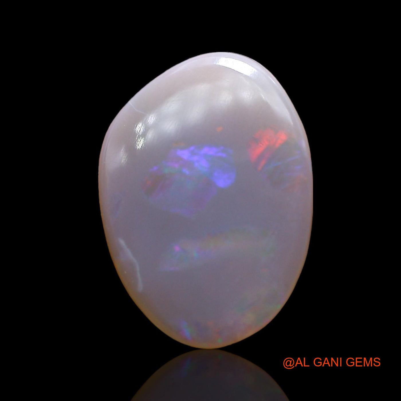 3.00 Cts Natural Australian Fire Opal Loose Gemstone Fancy Cabochon 16x11x2 mm AD-836