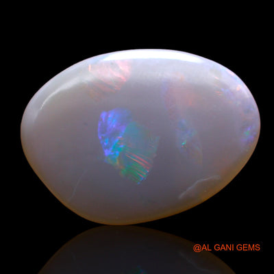 3.00 Cts Natural Australian Fire Opal Loose Gemstone Fancy Cabochon 16x11x2 mm AD-836