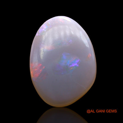 3.00 Cts Natural Australian Fire Opal Loose Gemstone Fancy Cabochon 16x11x2 mm AD-836