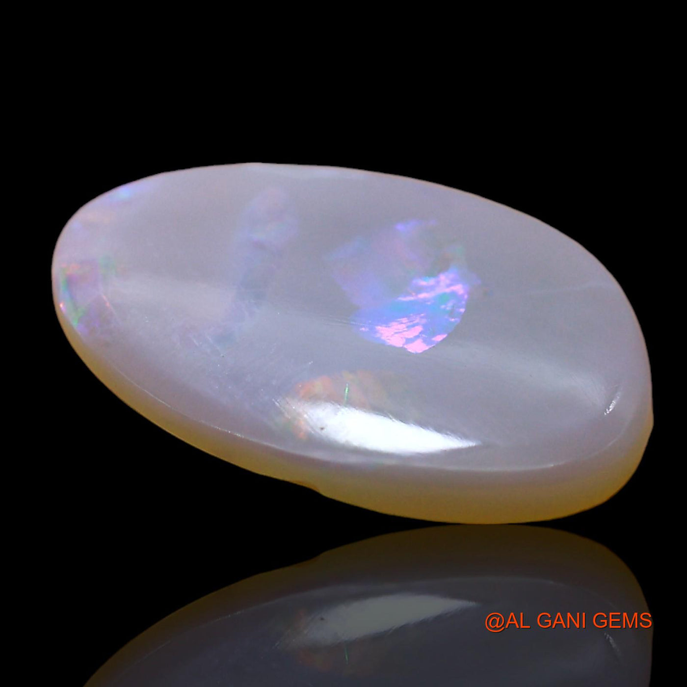 3.00 Cts Natural Australian Fire Opal Loose Gemstone Fancy Cabochon 16x11x2 mm AD-836