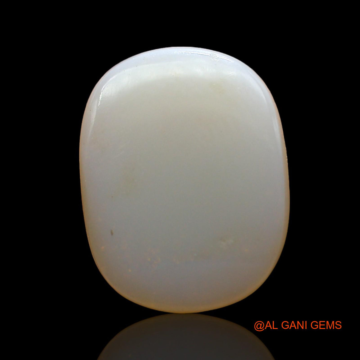 3.00 Cts Unheated Australian Fire Opal Loose Gemstone Oval Cabochon Natural 14x11x3 mm AD-838