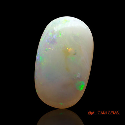 3.00 Cts Unheated Australian Fire Opal Loose Gemstone Oval Cabochon Natural 16x9x3 mm AD-839