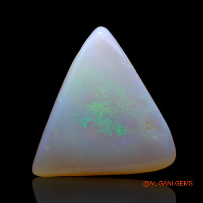 Natural Untreated Fire Opal Loose Gemstone Trillion Cabochon From Australia 3.00 Cts 13x12x3 mm AD-842