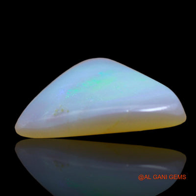 Natural Untreated Fire Opal Loose Gemstone Trillion Cabochon From Australia 3.00 Cts 13x12x3 mm AD-842