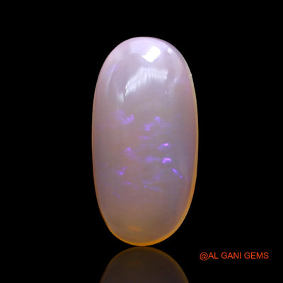 4.00 Cts Natural Australian Fire Opal Loose Gemstone Oval Cabochon 17x9x4 mm AD-843