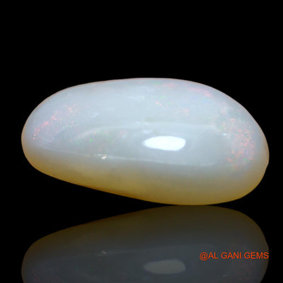 4.00 Cts Natural Australian Fire Opal Loose Gemstone Oval Cabochon 15x11x4 mm AD-845