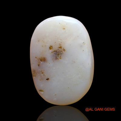 4.00 Cts Natural Australian Fire Opal Loose Gemstone Oval Cabochon 15x11x4 mm AD-845