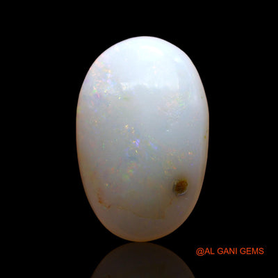 Natural Fire Opal Gemstone 4.00 Cts Loose Oval Cabochon From Australia 15x10x5 mm AD-847