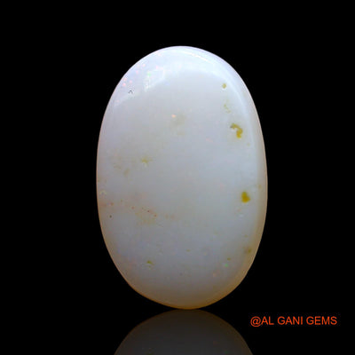 Natural Fire Opal Gemstone 4.00 Cts Loose Oval Cabochon From Australia 15x10x5 mm AD-847