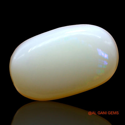 6.00 Cts Natural Australian Fire Opal Loose Gemstone Oval Cabochon 15x8x5 mm AD-849