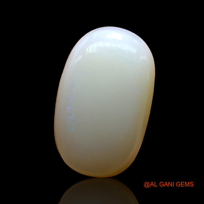 6.00 Cts Natural Australian Fire Opal Loose Gemstone Oval Cabochon 15x8x5 mm AD-849