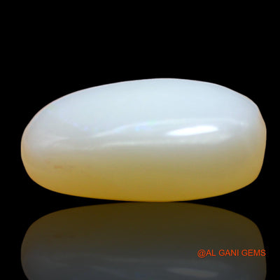 6.00 Cts Natural Australian Fire Opal Loose Gemstone Oval Cabochon 15x8x5 mm AD-849