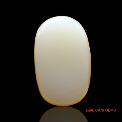 6.00 Cts Natural Australian Fire Opal Loose Gemstone Oval Cabochon 15x8x5 mm AD-849