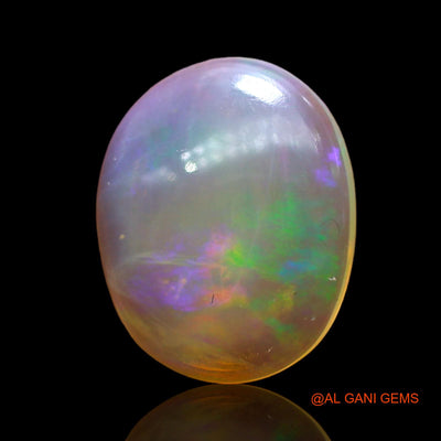 Natural Untreated Fire Opal Loose Gemstone Oval Cabochon From Australia 3.00 Cts 13x11x3 mm AD-84