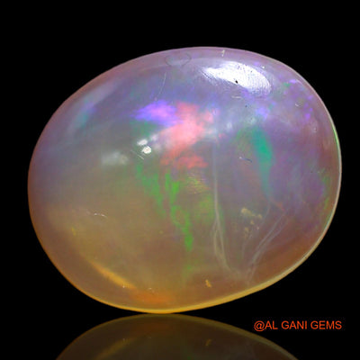 Natural Untreated Fire Opal Loose Gemstone Oval Cabochon From Australia 3.00 Cts 13x11x3 mm AD-84