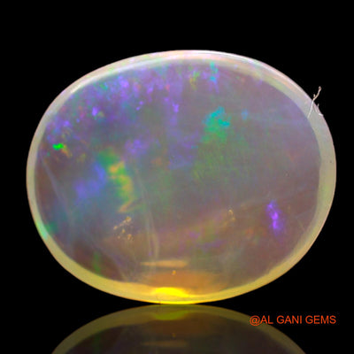 Natural Untreated Fire Opal Loose Gemstone Oval Cabochon From Australia 3.00 Cts 13x11x3 mm AD-84
