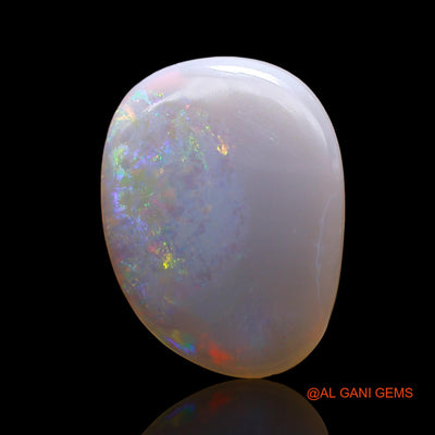 3.00 Cts Natural Australian Fire Opal Fancy Cabochon Loose Gemstone For Jewelry 15x11x3 mm AD-850