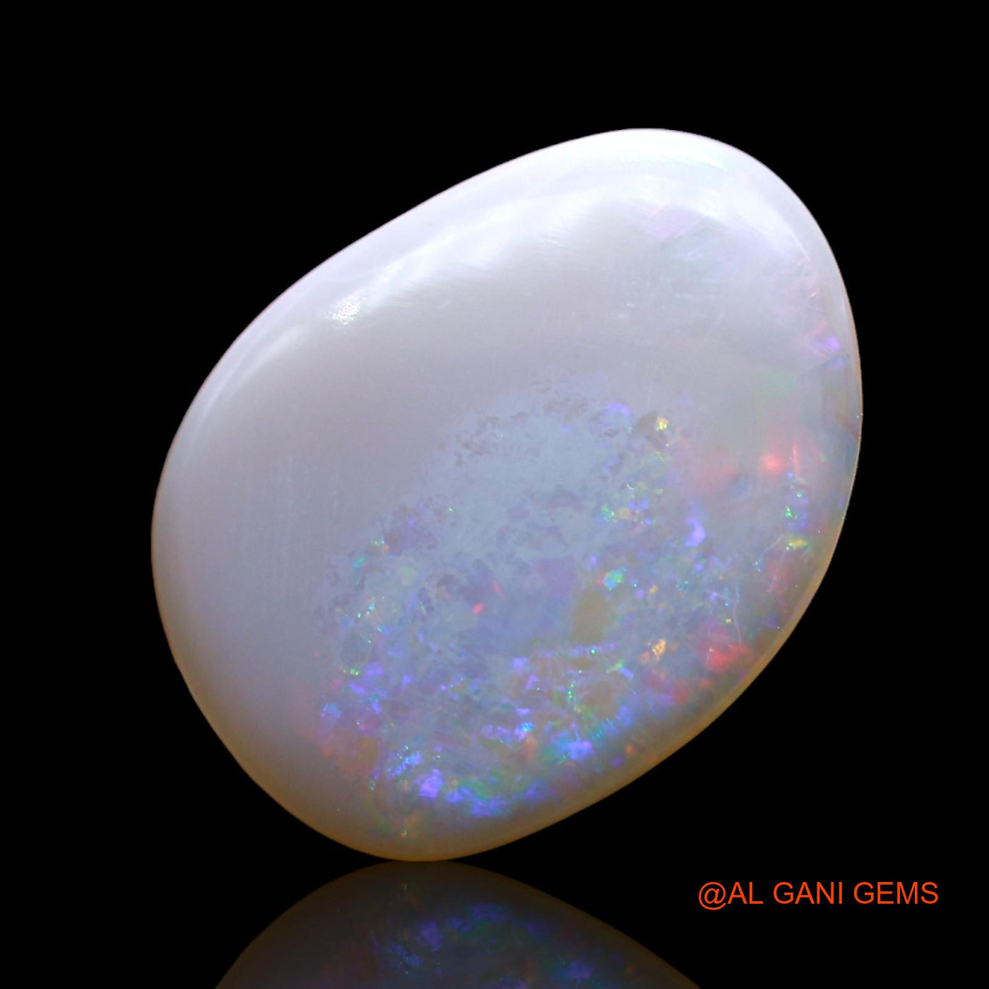 3.00 Cts Natural Australian Fire Opal Fancy Cabochon Loose Gemstone For Jewelry 15x11x3 mm AD-850