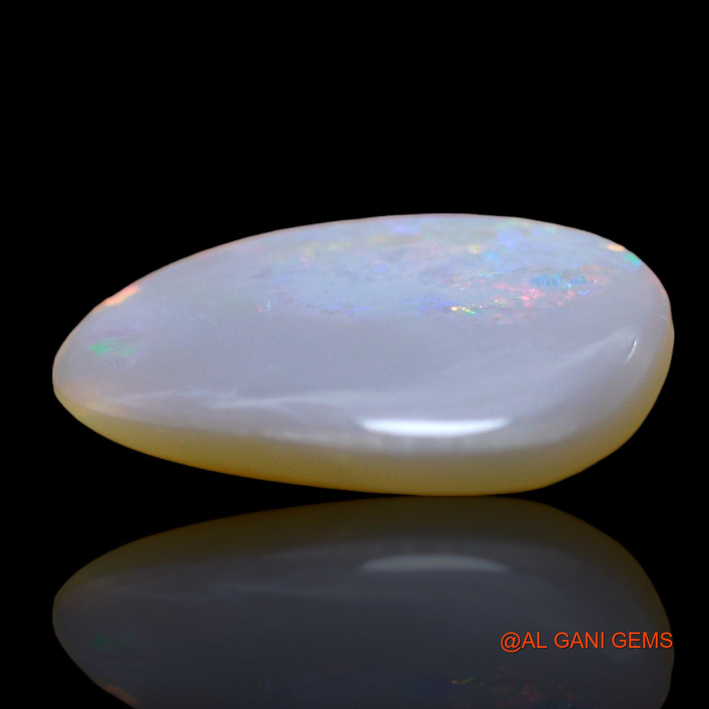 3.00 Cts Natural Australian Fire Opal Fancy Cabochon Loose Gemstone For Jewelry 15x11x3 mm AD-850