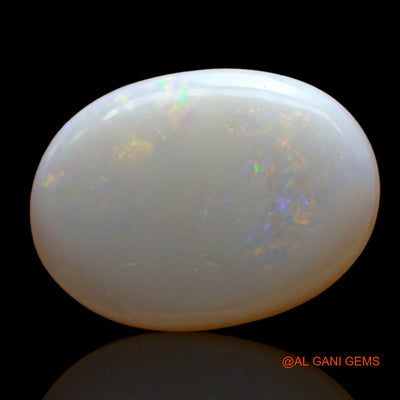 2.00 Cts Unheated Australian Fire Opal Loose Gemstone Oval Cabochon Natural 15x11x2 mm AD-851