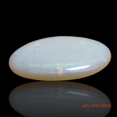 2.00 Cts Unheated Australian Fire Opal Loose Gemstone Oval Cabochon Natural 15x11x2 mm AD-851