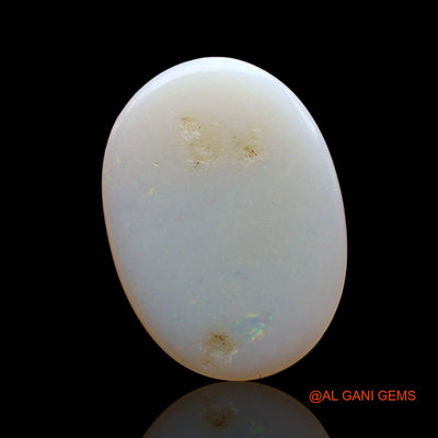 2.00 Cts Unheated Australian Fire Opal Loose Gemstone Oval Cabochon Natural 15x11x2 mm AD-851