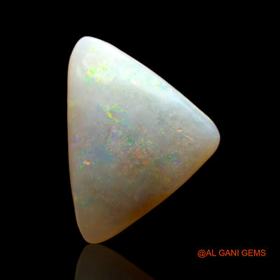 3.00 Cts Natural Australian Fire Opal Loose Gemstone Trillion Cabochon 12x10x4 mm AD-852